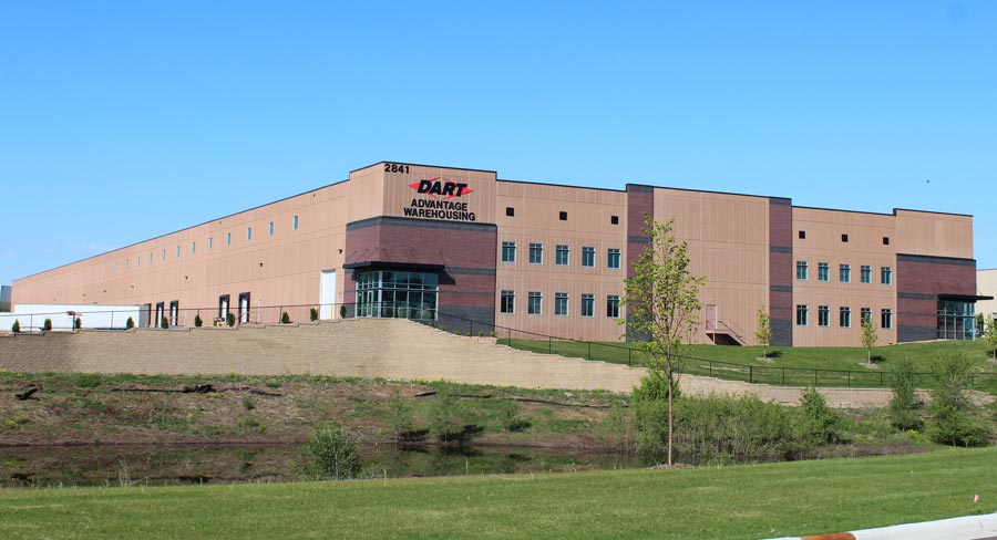 Eagan warehouse full building exterior
